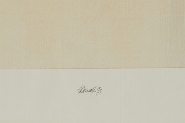 BENATI DAVIDE (n. 1949) : SENZA TITOLO  - Asta Asta 499 | ARTE MODERNA E CONTEMPORANEA Virtuale - Associazione Nazionale - Case d'Asta italiane