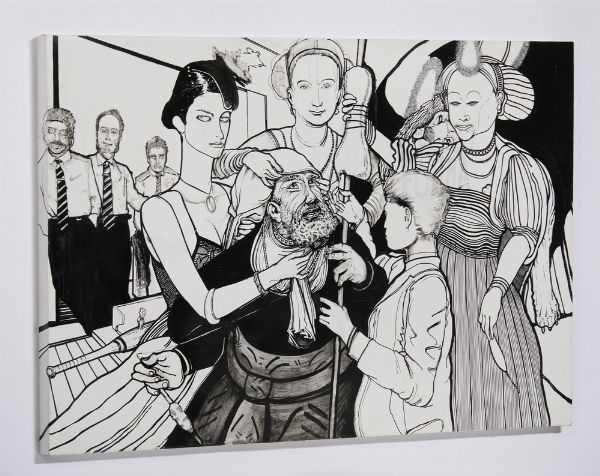 OZMO (n. 1975) : SENZA TITOLO  - Asta Asta 499 | ARTE MODERNA E CONTEMPORANEA Virtuale - Associazione Nazionale - Case d'Asta italiane