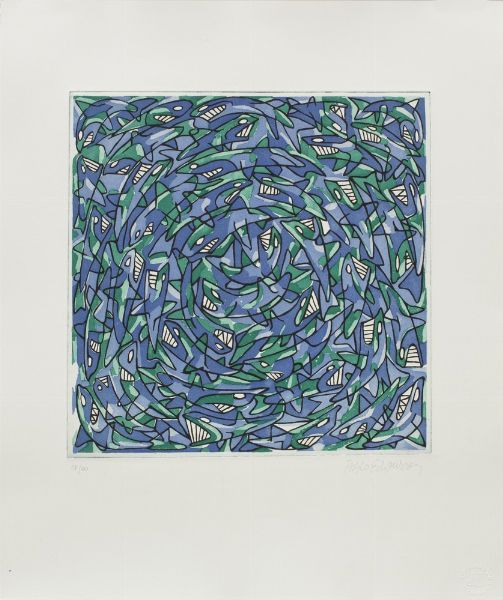 ECHAURREN  PABLO (n. 1951) : SENZA TITOLO  - Asta Asta 499 | ARTE MODERNA E CONTEMPORANEA Virtuale - Associazione Nazionale - Case d'Asta italiane