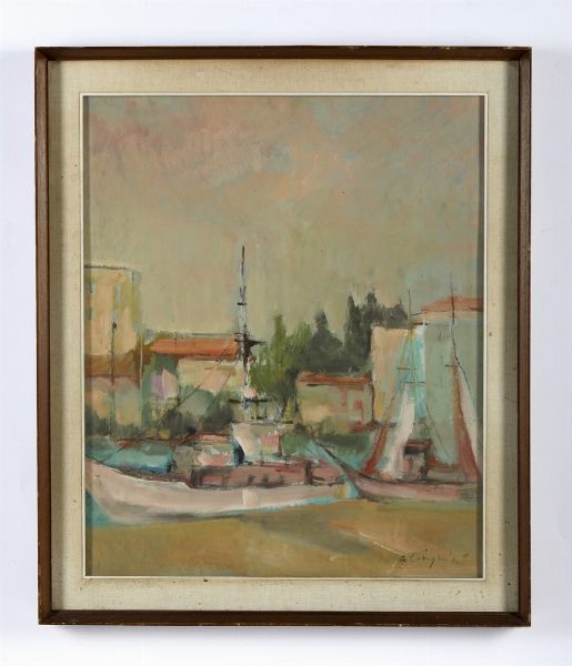 CINQUINI GIORGIO (1920 - 2010) : SENZA TITOLO  - Asta Asta 499 | ARTE MODERNA E CONTEMPORANEA Virtuale - Associazione Nazionale - Case d'Asta italiane