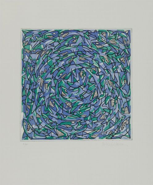 ECHAURREN  PABLO (n. 1951) : SENZA TITOLO  - Asta Asta 499 | ARTE MODERNA E CONTEMPORANEA Virtuale - Associazione Nazionale - Case d'Asta italiane