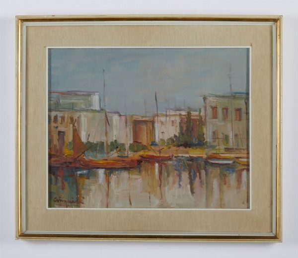 CINQUINI GIORGIO (1920 - 2010) : SENZA TITOLO  - Asta Asta 499 | ARTE MODERNA E CONTEMPORANEA Virtuale - Associazione Nazionale - Case d'Asta italiane