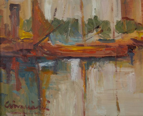 CINQUINI GIORGIO (1920 - 2010) : SENZA TITOLO  - Asta Asta 499 | ARTE MODERNA E CONTEMPORANEA Virtuale - Associazione Nazionale - Case d'Asta italiane