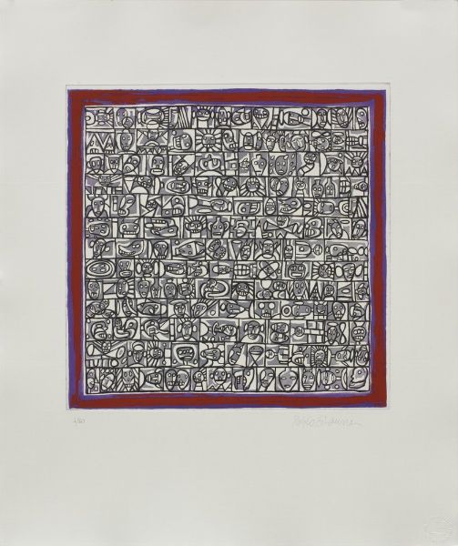 ECHAURREN  PABLO (n. 1951) : SENZA TITOLO  - Asta Asta 499 | ARTE MODERNA E CONTEMPORANEA Virtuale - Associazione Nazionale - Case d'Asta italiane