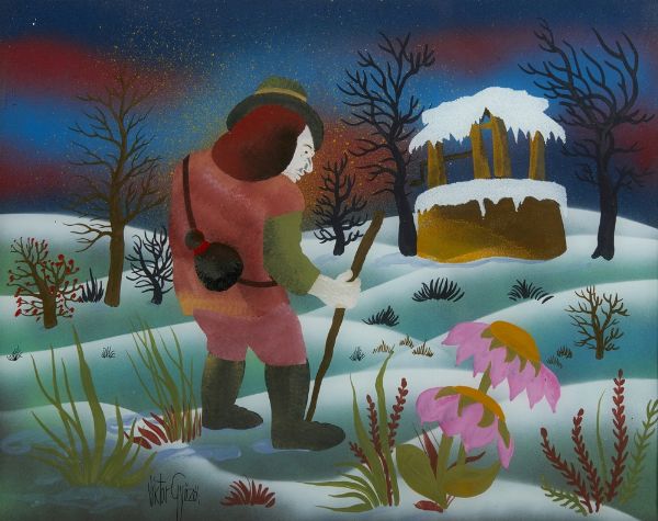 GYOZO VIKTOR : SENZA TITOLO  - Asta Asta 499 | ARTE MODERNA E CONTEMPORANEA Virtuale - Associazione Nazionale - Case d'Asta italiane