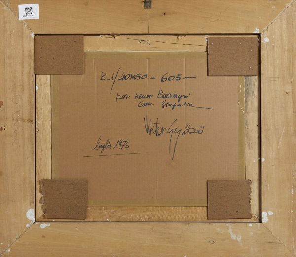 GYOZO VIKTOR : SENZA TITOLO  - Asta Asta 499 | ARTE MODERNA E CONTEMPORANEA Virtuale - Associazione Nazionale - Case d'Asta italiane