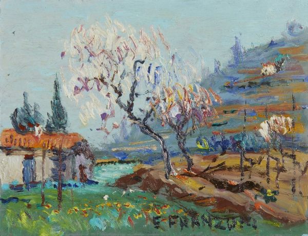 FRANZONI ENZO : QUATTRO STAGIONI  - Asta Asta 499 | ARTE MODERNA E CONTEMPORANEA Virtuale - Associazione Nazionale - Case d'Asta italiane