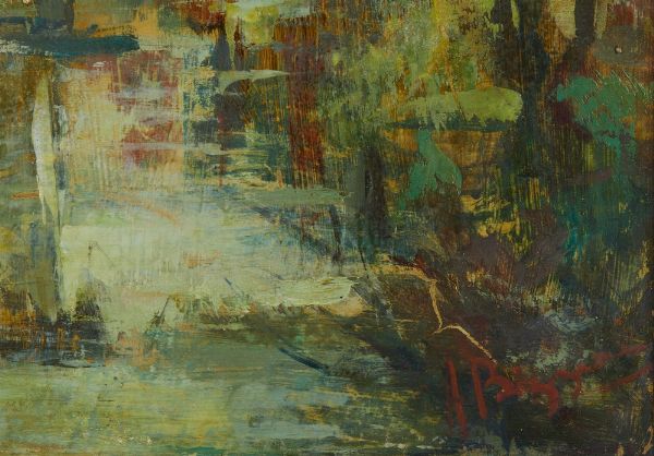 BIZZAI ALBERTO (1926 - 2004) : GIORNO DI VIAGGIO SUL CHIESE  - Asta Asta 499 | ARTE MODERNA E CONTEMPORANEA Virtuale - Associazione Nazionale - Case d'Asta italiane