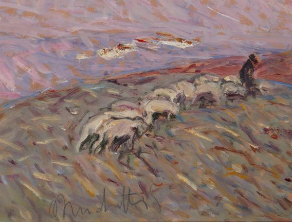 MUCCHETTI ANGELO (1912 - 1960) : SENZA TITOLO  - Asta Asta 499 | ARTE MODERNA E CONTEMPORANEA Virtuale - Associazione Nazionale - Case d'Asta italiane