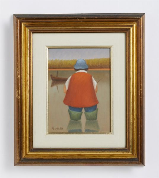 MASI ROBERTO (1940 - 2011) : SENZA TITOLO  - Asta Asta 499 | ARTE MODERNA E CONTEMPORANEA Virtuale - Associazione Nazionale - Case d'Asta italiane