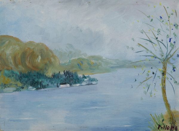 LILLONI UMBERTO (1898 - 1980) : SENZA TITOLO  - Asta Asta 499 | ARTE MODERNA E CONTEMPORANEA Virtuale - Associazione Nazionale - Case d'Asta italiane