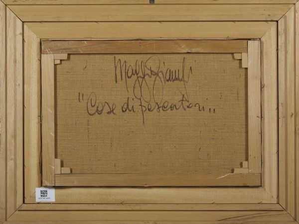 MAGGI GIAMPIETRO (n. 1934) : CASE DI PESCATORI  - Asta Asta 499 | ARTE MODERNA E CONTEMPORANEA Virtuale - Associazione Nazionale - Case d'Asta italiane