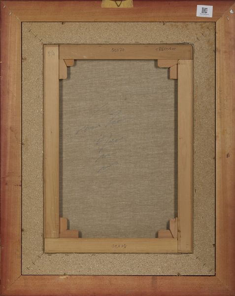 TRECCANI ERNESTO (1920 - 2009) : FIGURA FEMMINILE  - Asta Asta 499 | ARTE MODERNA E CONTEMPORANEA Virtuale - Associazione Nazionale - Case d'Asta italiane