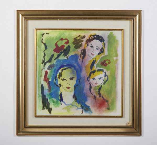 TRECCANI ERNESTO (1920 - 2009) : SENZA TITOLO  - Asta Asta 499 | ARTE MODERNA E CONTEMPORANEA Virtuale - Associazione Nazionale - Case d'Asta italiane