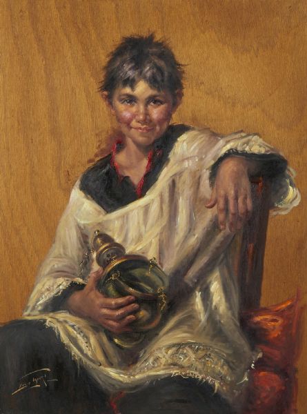 TAFURI LUCIO (n. 1941) : RITRATTO DI FANCIULLO  - Asta Asta 499 | ARTE MODERNA E CONTEMPORANEA Virtuale - Associazione Nazionale - Case d'Asta italiane