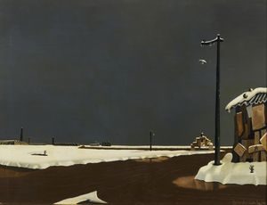 COLOMBO CARLO : INVERNO  - Asta Asta 499 | ARTE MODERNA E CONTEMPORANEA Virtuale - Associazione Nazionale - Case d'Asta italiane