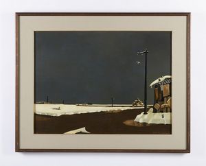 COLOMBO CARLO : INVERNO  - Asta Asta 499 | ARTE MODERNA E CONTEMPORANEA Virtuale - Associazione Nazionale - Case d'Asta italiane