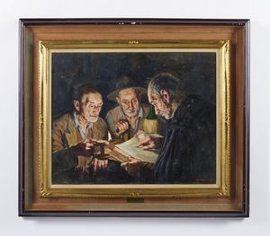 GRASSI ALFONSO (1918 - 2002) : SENZA TITOLO  - Asta Asta 499 | ARTE MODERNA E CONTEMPORANEA Virtuale - Associazione Nazionale - Case d'Asta italiane