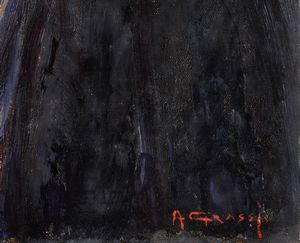 GRASSI ALFONSO (1918 - 2002) : SENZA TITOLO  - Asta Asta 499 | ARTE MODERNA E CONTEMPORANEA Virtuale - Associazione Nazionale - Case d'Asta italiane