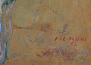 DE ROCCHI FRANCESCO (1902 - 1978) : NUDINO PUDICO  - Asta Asta 499 | ARTE MODERNA E CONTEMPORANEA Virtuale - Associazione Nazionale - Case d'Asta italiane
