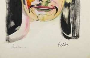 SERGI SERGIO (1896 - 1973) : SENZA TITOLO  - Asta Asta 499 | ARTE MODERNA E CONTEMPORANEA Virtuale - Associazione Nazionale - Case d'Asta italiane