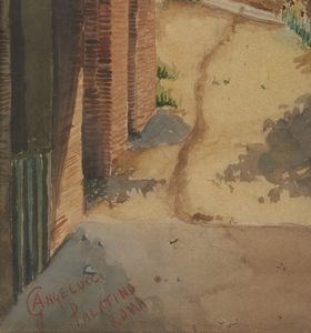 ANGELUCCI GIANCARLO  (n. 1946) : PALATINO, ROMA  - Asta Asta 499 | ARTE MODERNA E CONTEMPORANEA Virtuale - Associazione Nazionale - Case d'Asta italiane