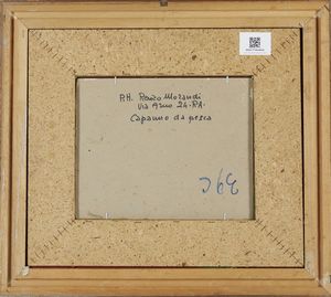 MORANDI RENZO (1914 - 2008) : CAPANNO DA PESCA  - Asta Asta 499 | ARTE MODERNA E CONTEMPORANEA Virtuale - Associazione Nazionale - Case d'Asta italiane