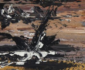 POPHILLAT MICHEL : SENZA TITOLO  - Asta Asta 499 | ARTE MODERNA E CONTEMPORANEA Virtuale - Associazione Nazionale - Case d'Asta italiane