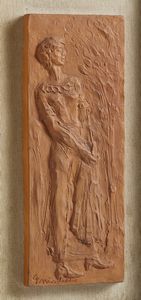 NICOLINI GIOVANNI (1872 - 1956) : SENZA TITOLO  - Asta Asta 499 | ARTE MODERNA E CONTEMPORANEA Virtuale - Associazione Nazionale - Case d'Asta italiane