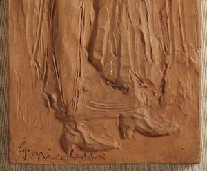 NICOLINI GIOVANNI (1872 - 1956) : SENZA TITOLO  - Asta Asta 499 | ARTE MODERNA E CONTEMPORANEA Virtuale - Associazione Nazionale - Case d'Asta italiane