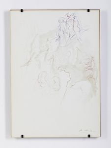 MURER AUGUST (1922 - 1985) : STUDIO DI FIGURE E ECAVALLI  - Asta Asta 499 | ARTE MODERNA E CONTEMPORANEA Virtuale - Associazione Nazionale - Case d'Asta italiane