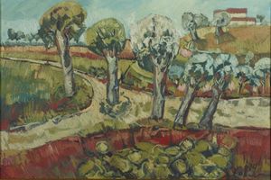 FACCINCANI ATHOS (n. 1951) - L'ALBERO DI CILIEGIO