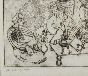 VITERBO GREEN SUZY (1904 - 1999) : SENZA TITOLO  - Asta Asta 499 | ARTE MODERNA E CONTEMPORANEA Virtuale - Associazione Nazionale - Case d'Asta italiane