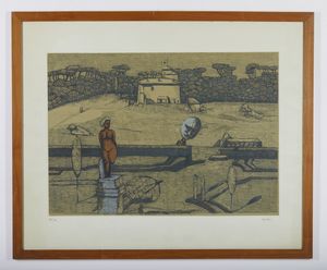 VACCHI SERGIO (n. 1925) : SENZA TITOLO  - Asta Asta 499 | ARTE MODERNA E CONTEMPORANEA Virtuale - Associazione Nazionale - Case d'Asta italiane