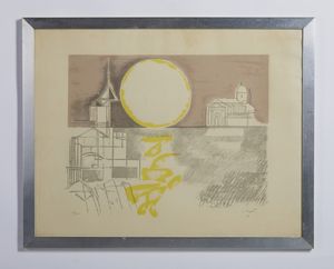 SAETTI BRUNO (1902 - 1984) : SENZA TITOLO  - Asta Asta 499 | ARTE MODERNA E CONTEMPORANEA Virtuale - Associazione Nazionale - Case d'Asta italiane