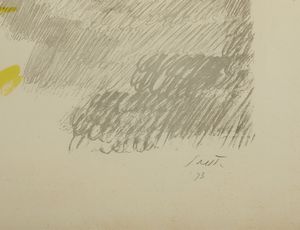 SAETTI BRUNO (1902 - 1984) : SENZA TITOLO  - Asta Asta 499 | ARTE MODERNA E CONTEMPORANEA Virtuale - Associazione Nazionale - Case d'Asta italiane