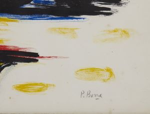 BORRA POMPEO (1898 - 1973) : PAESAGGIO  - Asta Asta 499 | ARTE MODERNA E CONTEMPORANEA Virtuale - Associazione Nazionale - Case d'Asta italiane