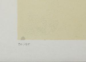 GUTTUSO RENATO (1912 - 1987) : SENZA TITOLO  - Asta Asta 499 | ARTE MODERNA E CONTEMPORANEA Virtuale - Associazione Nazionale - Case d'Asta italiane