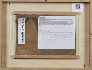 CAPUZZO MARIO (1902 - 1972) : VEDUTA DI VENEZIA - CAPRICCIO  - Asta Asta 499 | ARTE MODERNA E CONTEMPORANEA Virtuale - Associazione Nazionale - Case d'Asta italiane