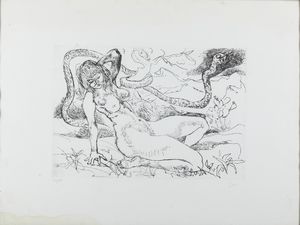 GUTTUSO RENATO (1912 - 1987) - EVA