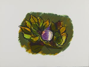 MORLOTTI ENNIO (1910 - 1992) : CARTELLA COMPOSTA DA N.3 FOGLI: MAGNOLIA E GIRASOLI, (1977)  - Asta Asta 499 | ARTE MODERNA E CONTEMPORANEA Virtuale - Associazione Nazionale - Case d'Asta italiane