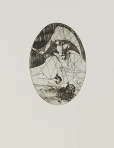 ARNOLDI NAG (n. 1928) : CARTELLA COMPOSTA DA N.6 FOGLI: RITRATTI DI ARLECCHINO  - Asta Asta 499 | ARTE MODERNA E CONTEMPORANEA Virtuale - Associazione Nazionale - Case d'Asta italiane