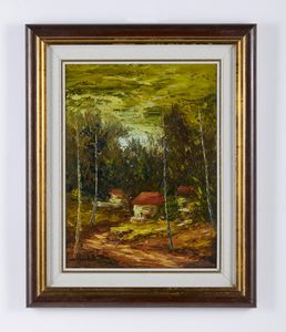 BONFADINI PINO (n. 1931) : PAESAGGIO (PERIODO IV)  - Asta Asta 499 | ARTE MODERNA E CONTEMPORANEA Virtuale - Associazione Nazionale - Case d'Asta italiane