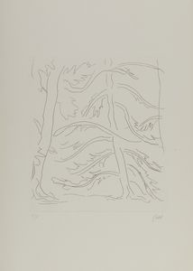 GUIDI VIRGILIO (1891 - 1984) : CARTELLA : DUE POESIE, SEI INCISIONI ALL'ACQUAFORTE  - Asta Asta 499 | ARTE MODERNA E CONTEMPORANEA Virtuale - Associazione Nazionale - Case d'Asta italiane