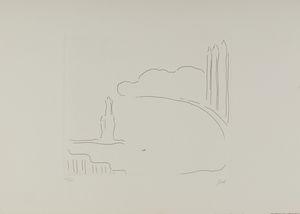 GUIDI VIRGILIO (1891 - 1984) : CARTELLA : DUE POESIE, SEI INCISIONI ALL'ACQUAFORTE  - Asta Asta 499 | ARTE MODERNA E CONTEMPORANEA Virtuale - Associazione Nazionale - Case d'Asta italiane