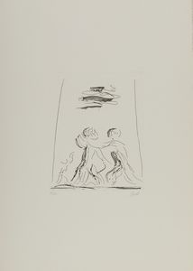 GUIDI VIRGILIO (1891 - 1984) : CARTELLA : DUE POESIE, SEI INCISIONI ALL'ACQUAFORTE  - Asta Asta 499 | ARTE MODERNA E CONTEMPORANEA Virtuale - Associazione Nazionale - Case d'Asta italiane