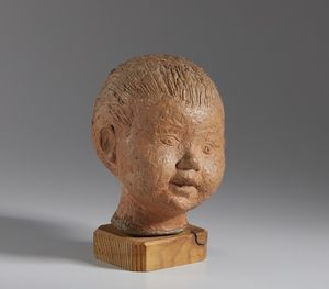 MANDELLI CARLO (1912 - 1975) - TESTA DI FANCIULLO