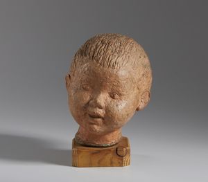 MANDELLI CARLO (1912 - 1975) : TESTA DI FANCIULLO  - Asta Asta 499 | ARTE MODERNA E CONTEMPORANEA Virtuale - Associazione Nazionale - Case d'Asta italiane