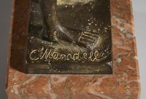 MANDELLI CARLO (1912 - 1975) : SENZA TITOLO  - Asta Asta 499 | ARTE MODERNA E CONTEMPORANEA Virtuale - Associazione Nazionale - Case d'Asta italiane