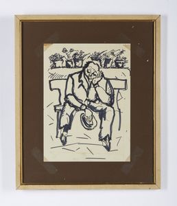 AUTORE NON IDENTIFICATO : SENZA TITOLO  - Asta Asta 499 | ARTE MODERNA E CONTEMPORANEA Virtuale - Associazione Nazionale - Case d'Asta italiane